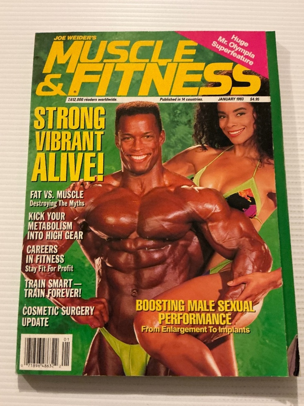 Joe Weider’s Muscle & Fitness Magazine January 1993